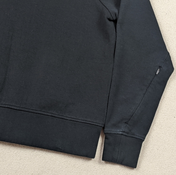 BR Standard Banana Republic Hoodie Sweatshirt Black Pullover Women's Sz Small - Picture 13 of 16